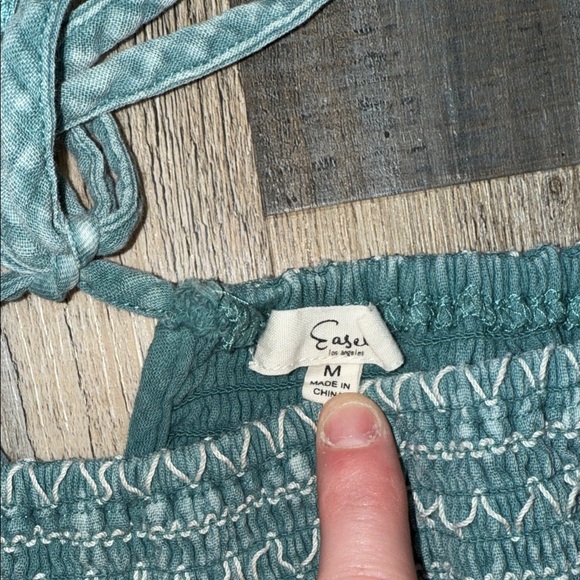 Easel Off-Shoulder Maxi peasant Dress - Picture 2 of 6